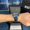MONTBLANC TOURBILLON CYLINDRIQUE GEOSPHERES VASCO DA GAMA BLUE DIAL