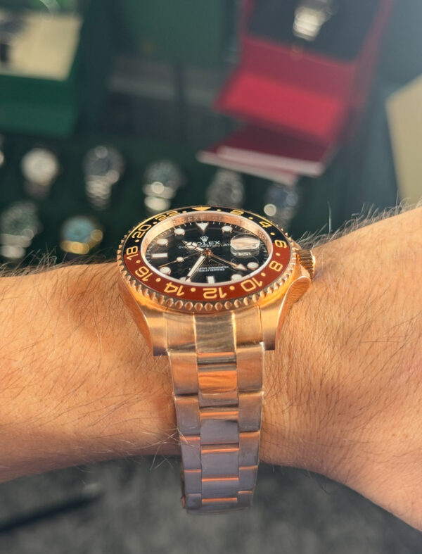 ROLEX GMT - MASTER II ROSE GOLD