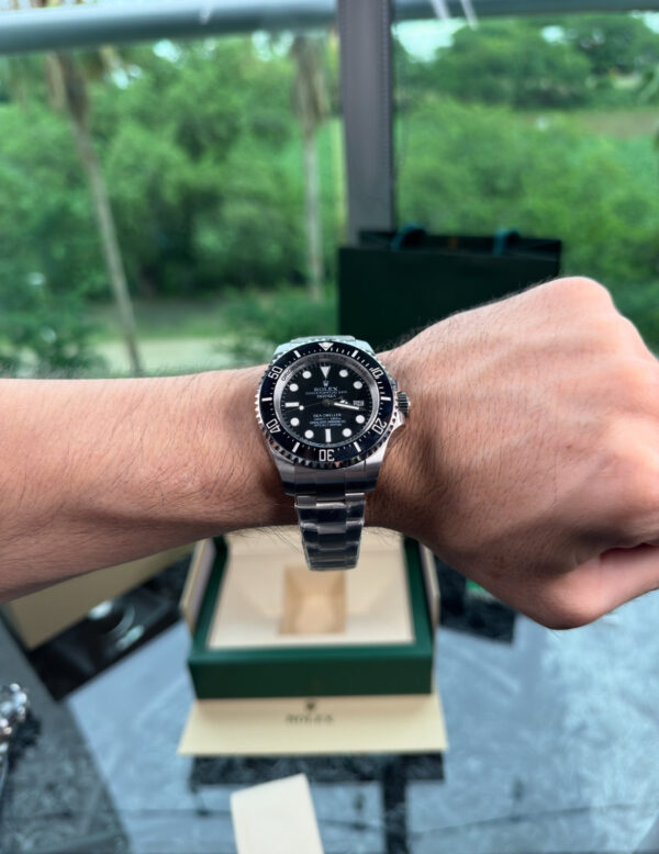 ROLEX SEA-DWELLER DEEPSEA - BLACK DIAL SUIZO