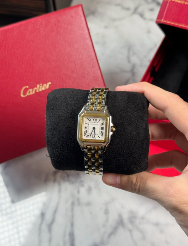 CARTIER SANTOS PANTHERE BICOLOR SUIZO