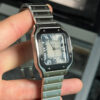 CARTIER SANTOS SUIZO - FONDO NEGRO