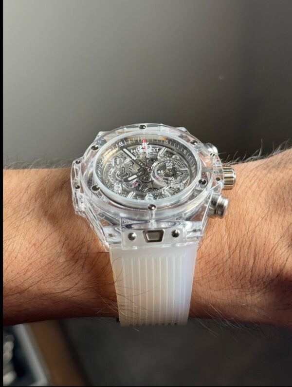 HUBLOT BIG BANG MAGIC SAPPHIRE BLANCO